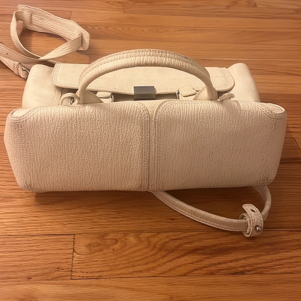 [3.1 Philip Lim] white leather Pashli Sachel - Picture 3 of 4